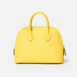 Hermès Mini Bolide 1923 Jaune Citron Chervre Mysore PHW