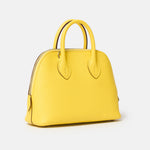 Hermès Mini Bolide 1923 Jaune Citron Chervre Mysore PHW