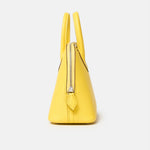 Hermès Mini Bolide 1923 Jaune Citron Chervre Mysore PHW