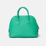 Hermès Mini Bolide 1923 Vert Vertigo Chevre Mysore PHW