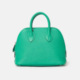 Hermès Mini Bolide 1923 Vert Vertigo Chevre Mysore PHW