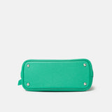 Hermès Mini Bolide 1923 Vert Vertigo Chevre Mysore PHW