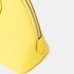 Hermès Mini Bolide 1923 Jaune Citron Chervre Mysore PHW