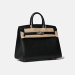 Hermès Birkin Sellier 25 Black Epsom PHW