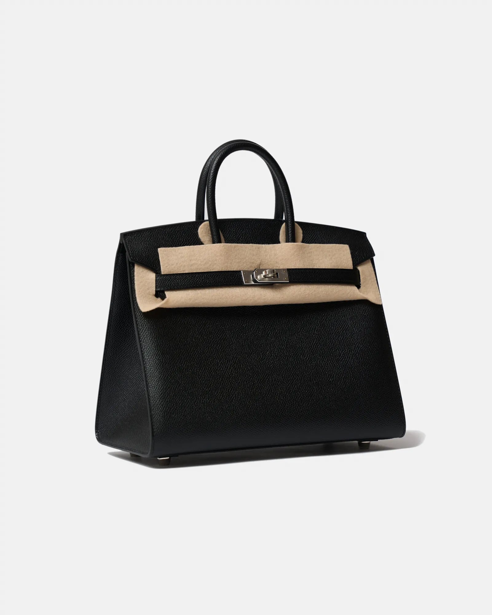 Hermès Birkin Sellier 25 Black Epsom PHW