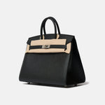 Hermès Birkin Sellier 25 Black Epsom PHW