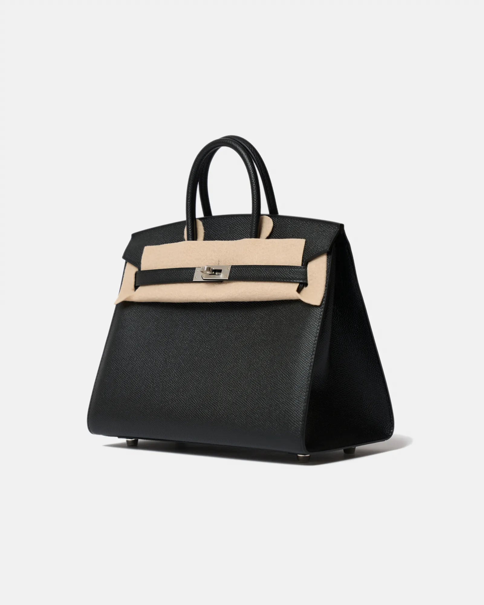 Hermès Birkin Sellier 25 Black Epsom PHW
