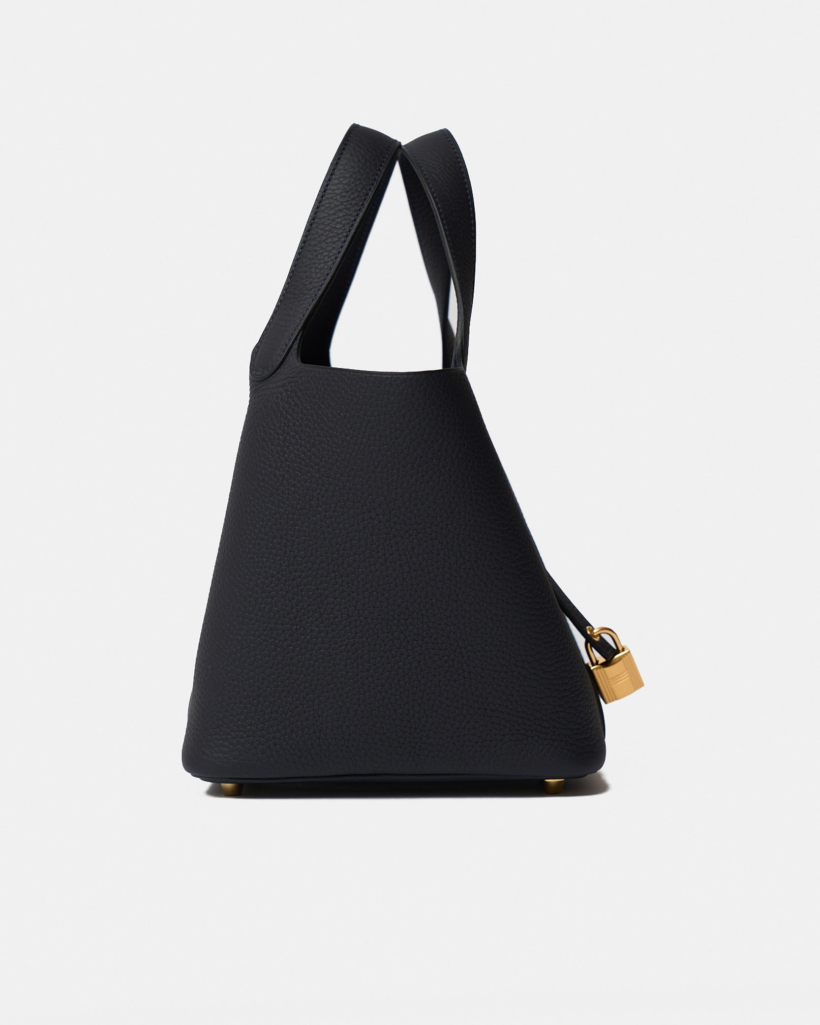 Hermès Picotin 18 Caban Clemence GHW