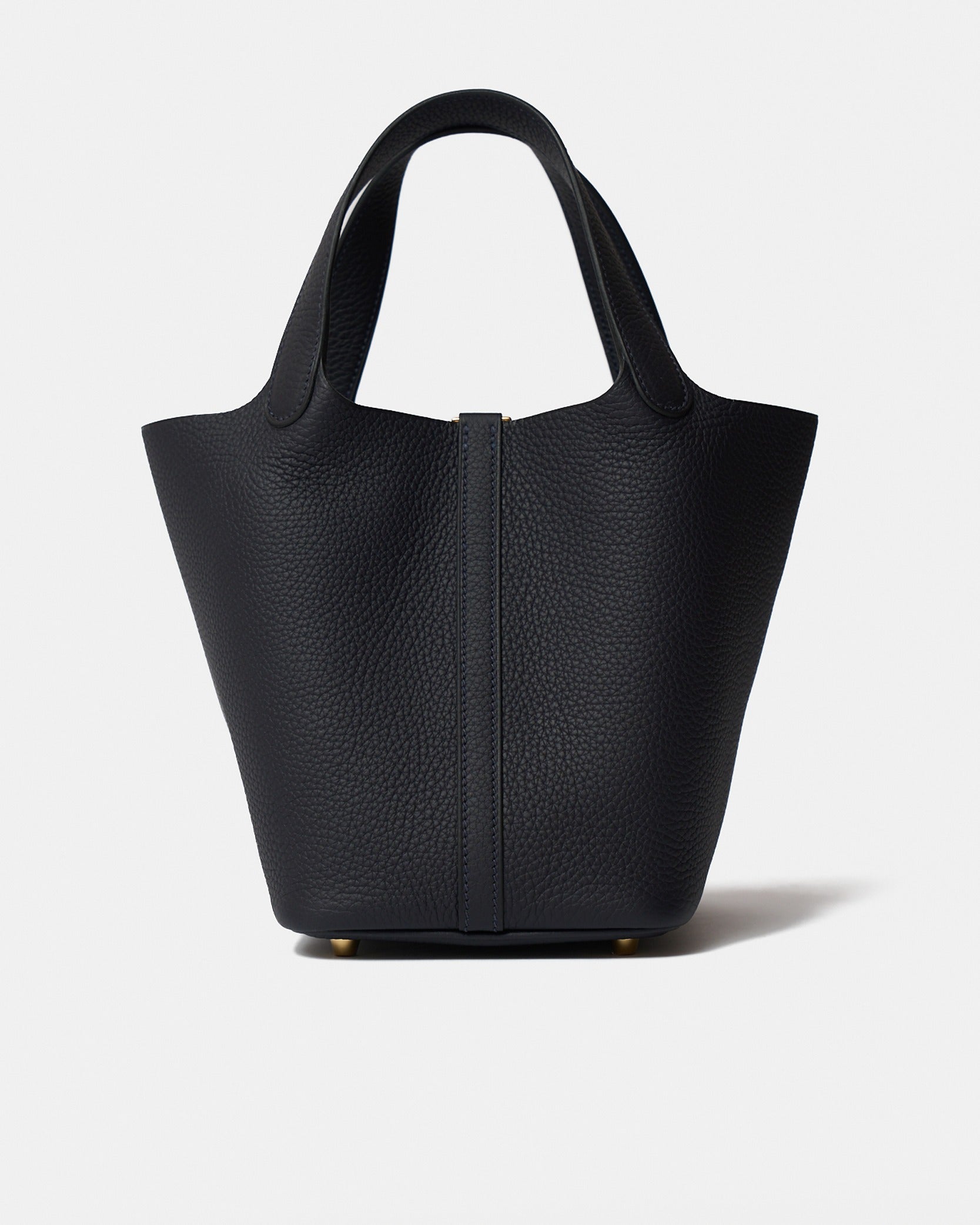Hermès Picotin 18 Caban Clemence GHW