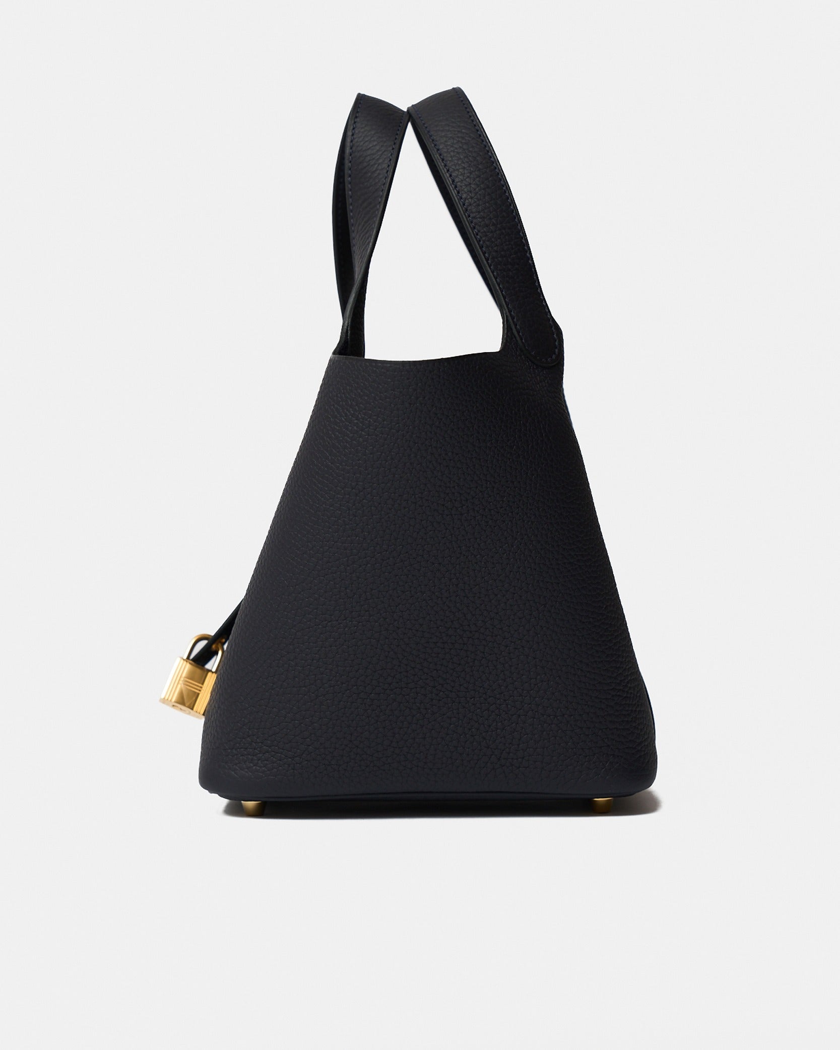 Hermès Picotin 18 Caban Clemence GHW