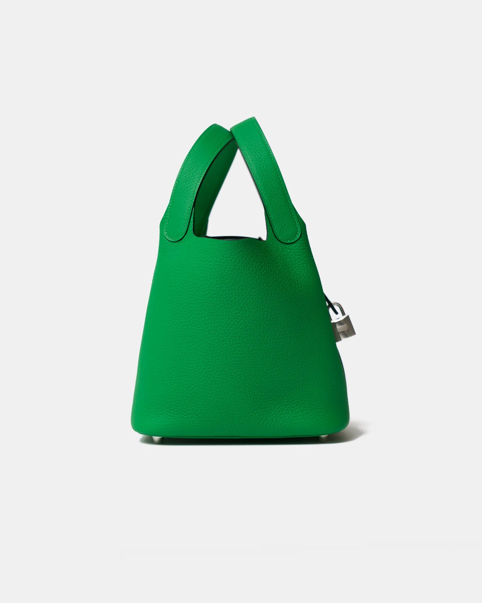 Hermès Picotin 18 Vert Bambou Clemence PHW