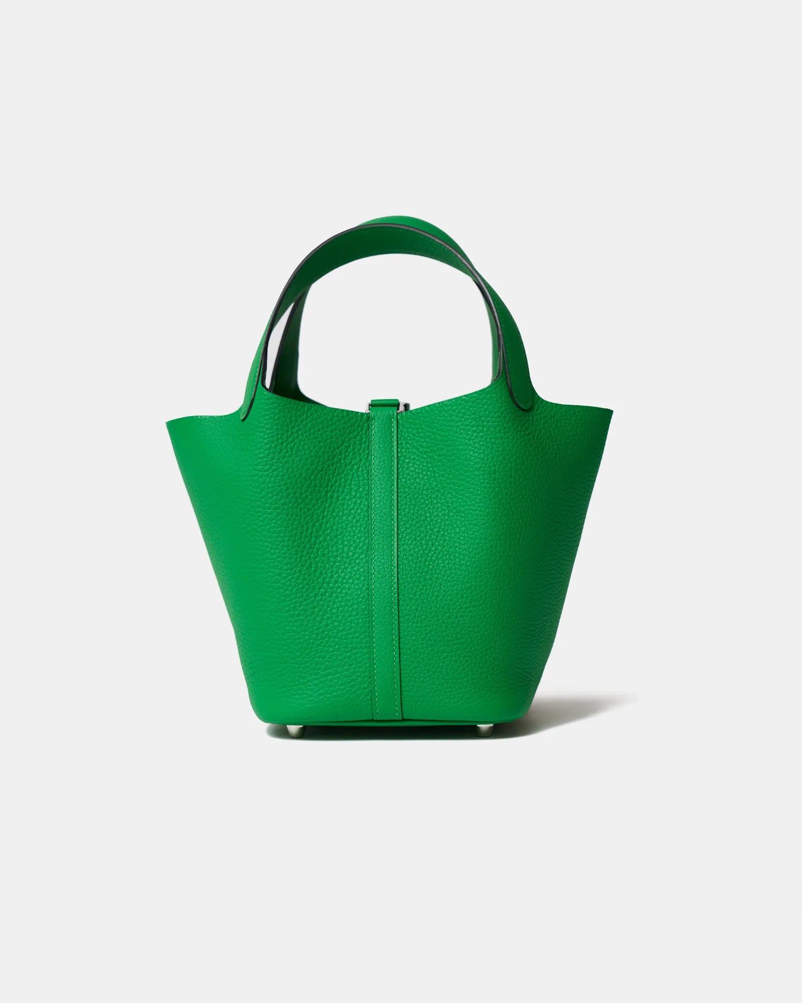 Hermès Picotin 18 Vert Bambou Clemence PHW