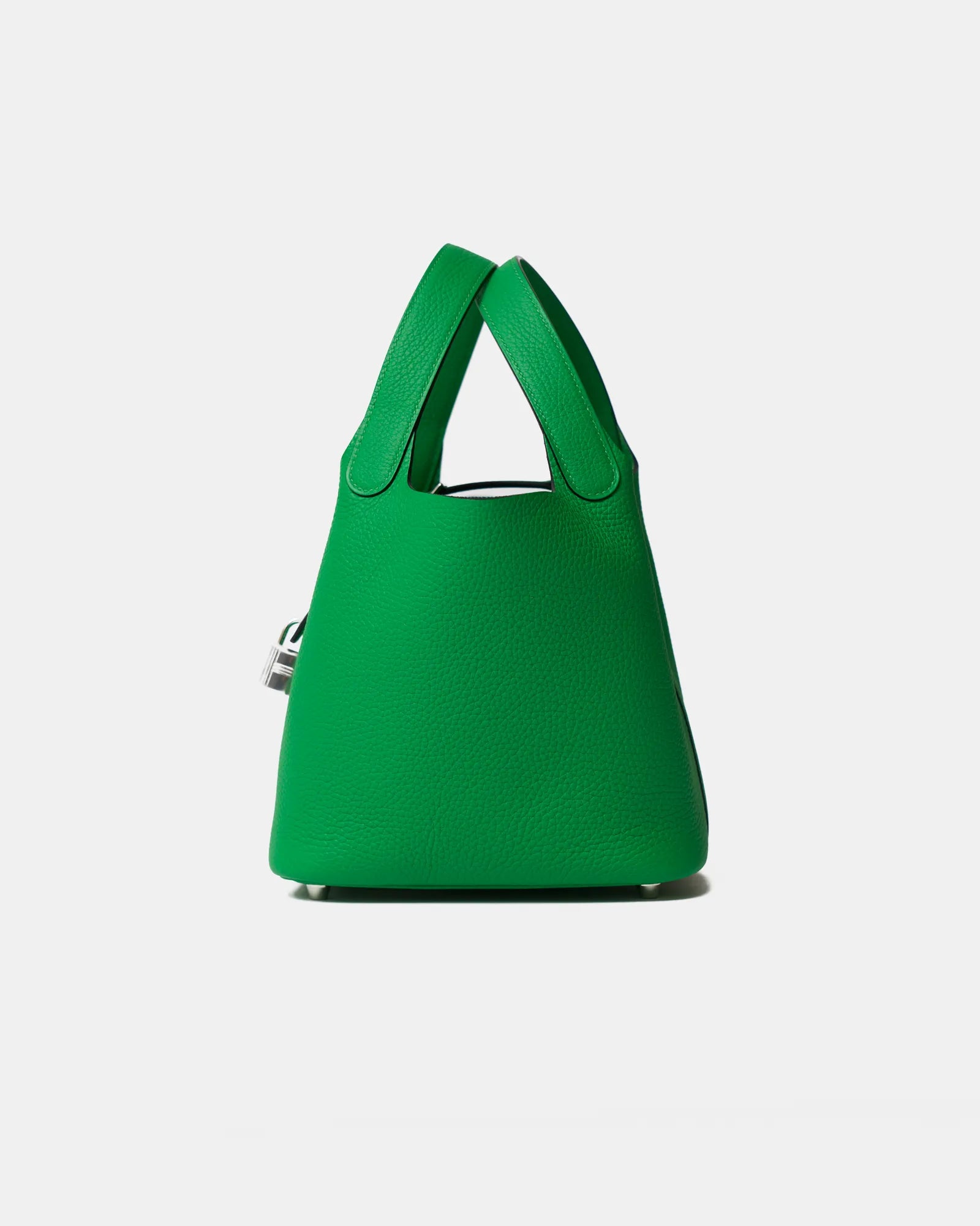 Hermès Picotin 18 Vert Bambou Clemence PHW