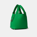 Hermès Picotin 18 Vert Bambou Clemence PHW