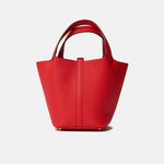 Hermès Picotin 18 Rouge de Coeur Clemence Ghw