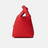 Hermès Picotin 18 Rouge de Coeur Clemence Ghw