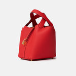 Hermès Picotin 18 Rouge de Coeur Clemence Ghw