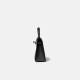 Hermès Mini Kelly 20 Black Epsom PHW