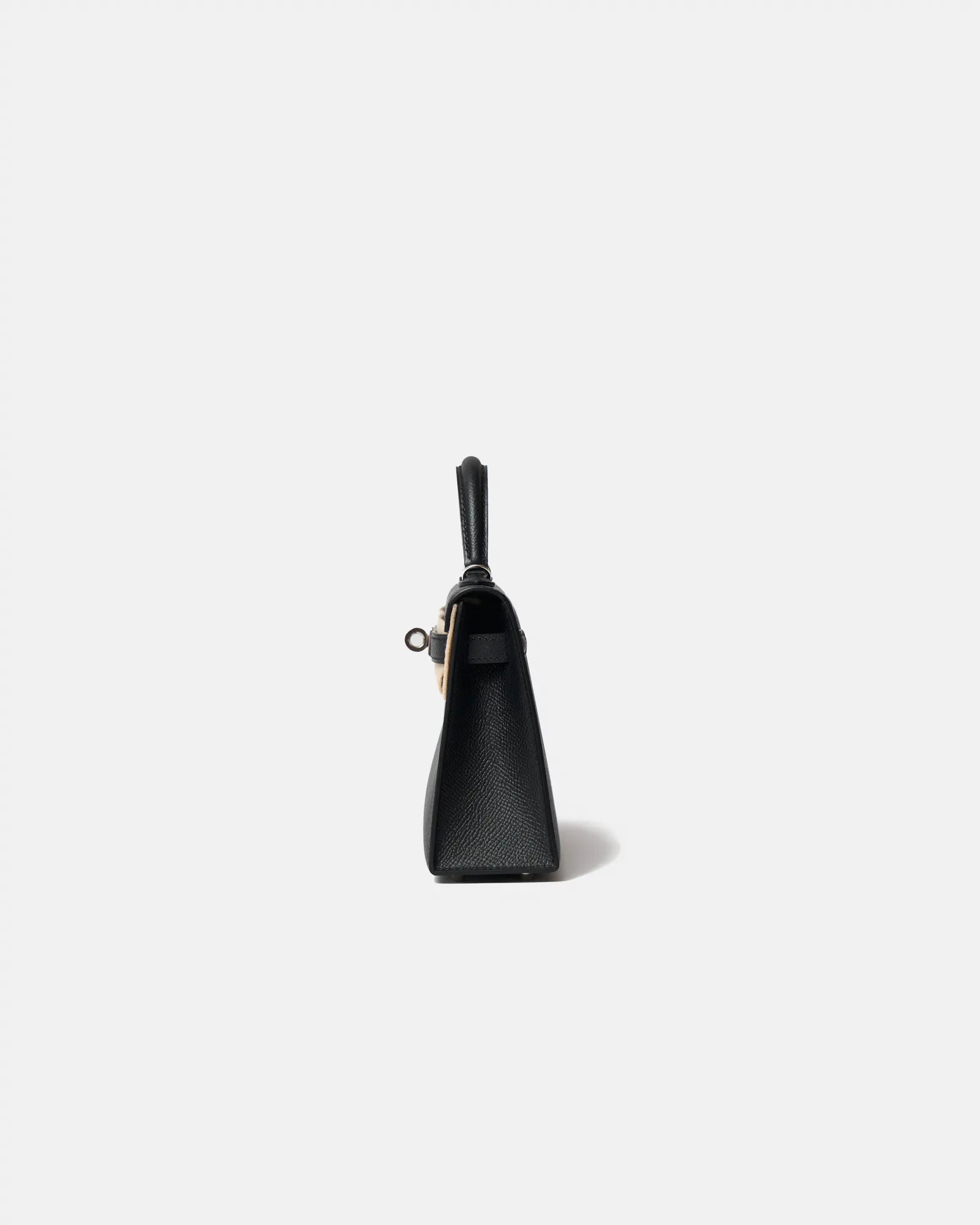 Hermès Mini Kelly 20 Black Epsom PHW