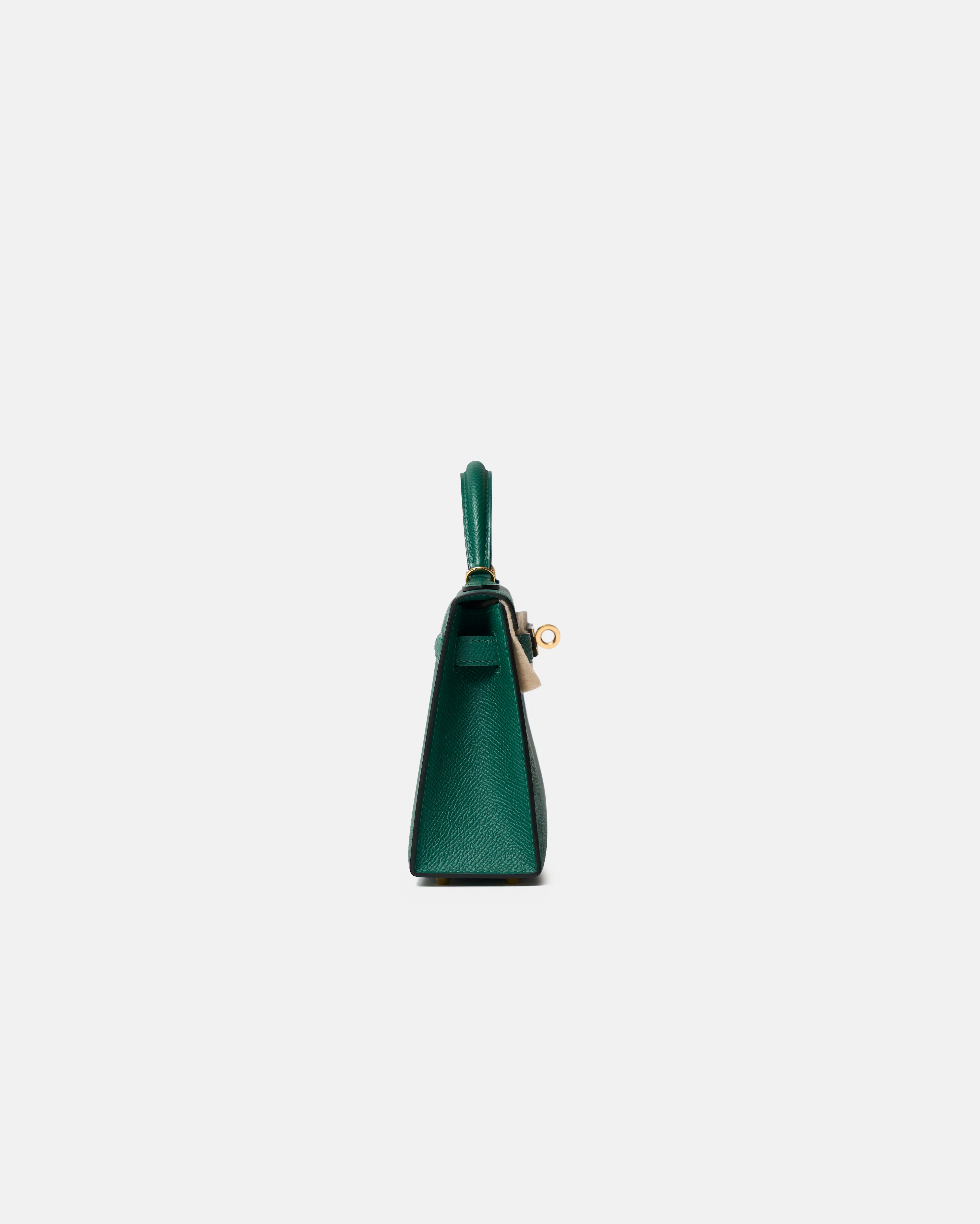 Hermès Mini Kelly 20 Malachite Epsom GHW