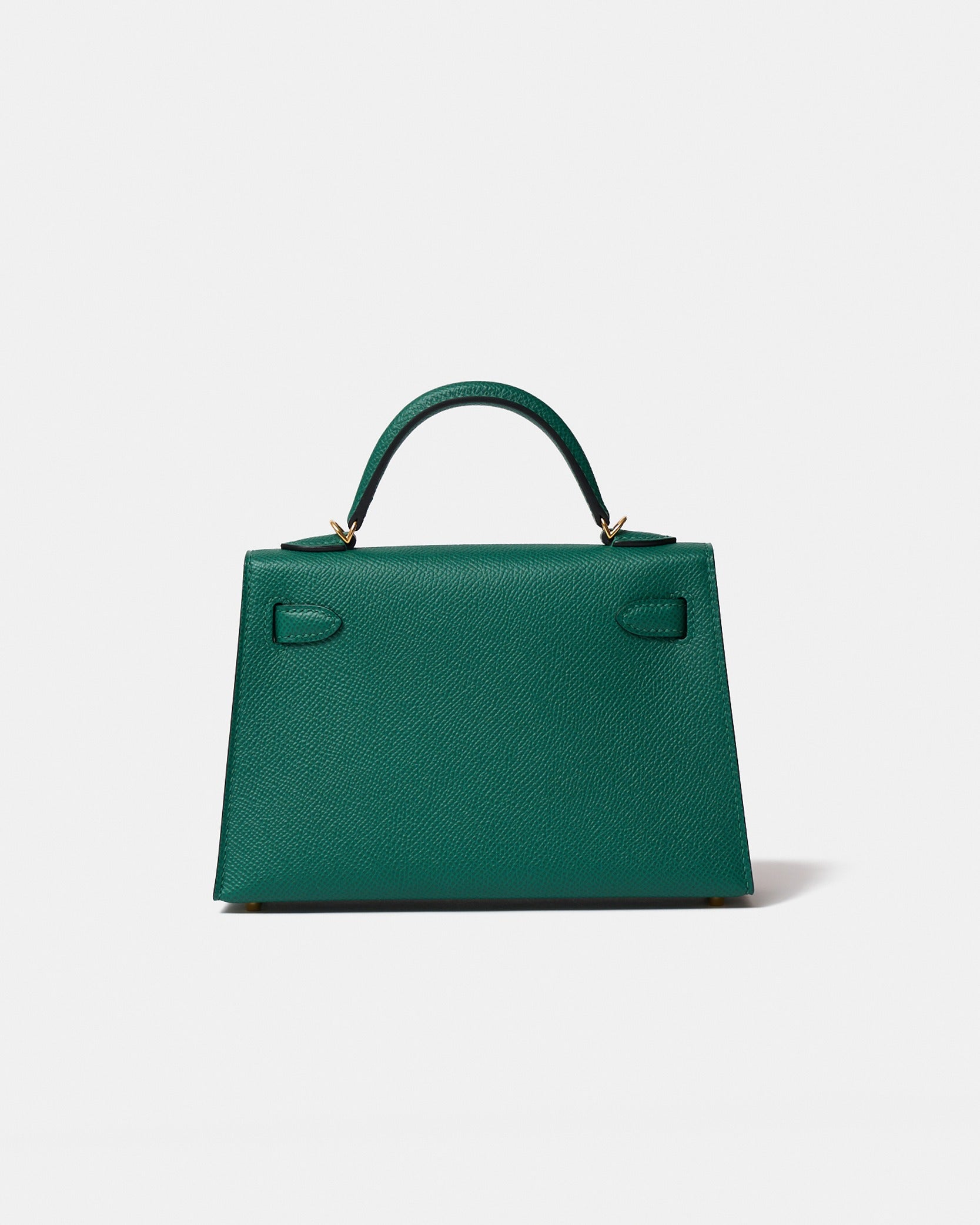 Hermès Mini Kelly 20 Malachite Epsom GHW