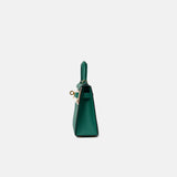 Hermès Mini Kelly 20 Malachite Epsom GHW