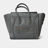 Celine Grey Mini Luggage Handbag