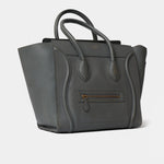 Celine Grey Mini Luggage Handbag