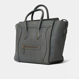 Celine Grey Mini Luggage Handbag