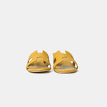 Hermès Oasis Jaune Citron Epsom Sandals