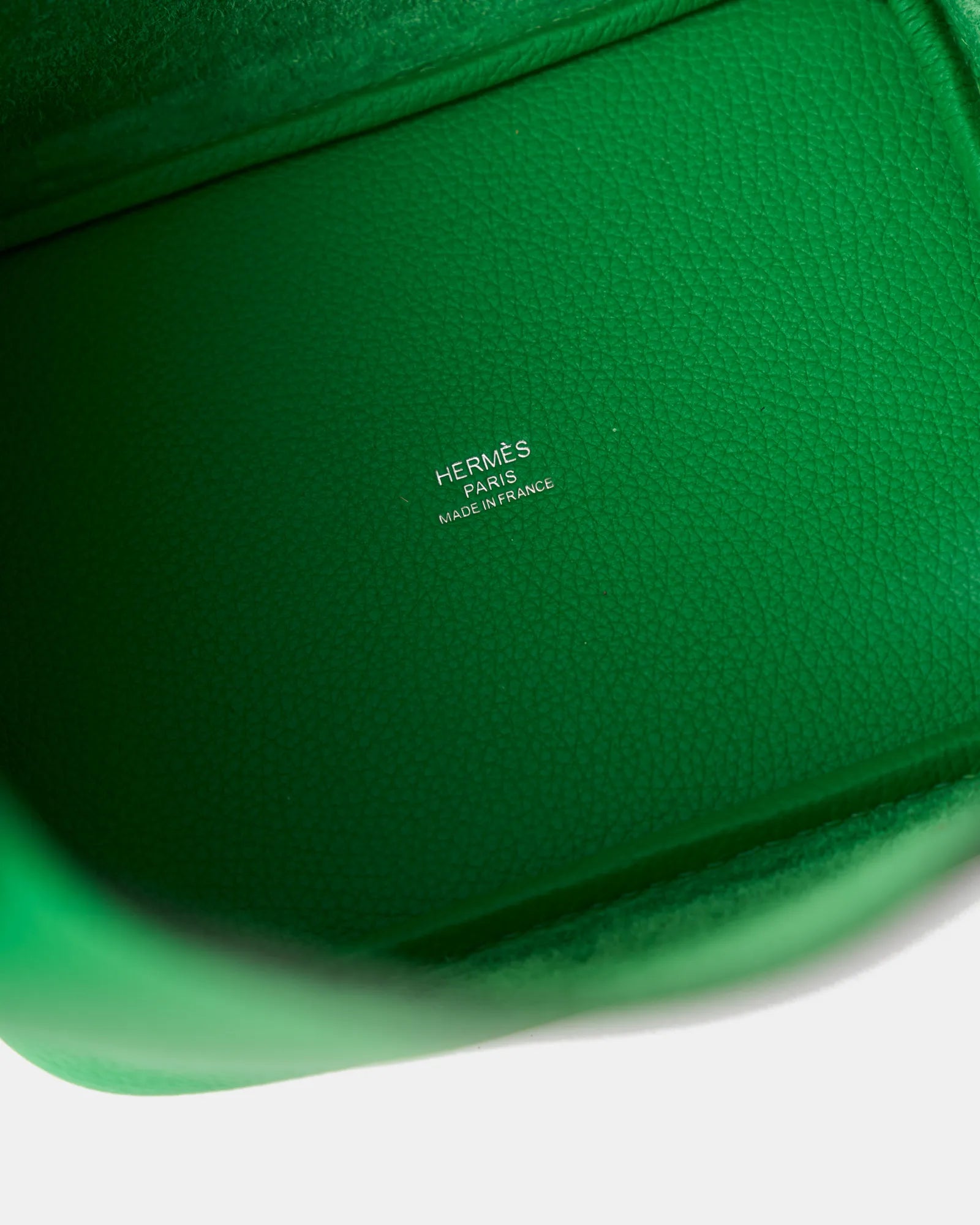 Hermès Picotin 18 Vert Bambou Clemence PHW