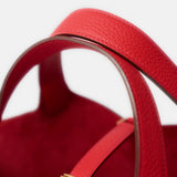 Hermès Picotin 18 Rouge de Coeur Clemence Ghw