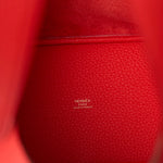 Hermès Picotin 18 Rouge de Coeur Clemence Ghw