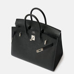 Hermès Birkin Sellier 25 Black Epsom PHW