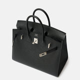 Hermès Birkin Sellier 25 Black Epsom PHW