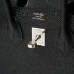 Hermès Birkin Sellier 25 Black Epsom PHW