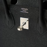 Hermès Birkin Sellier 25 Black Epsom PHW
