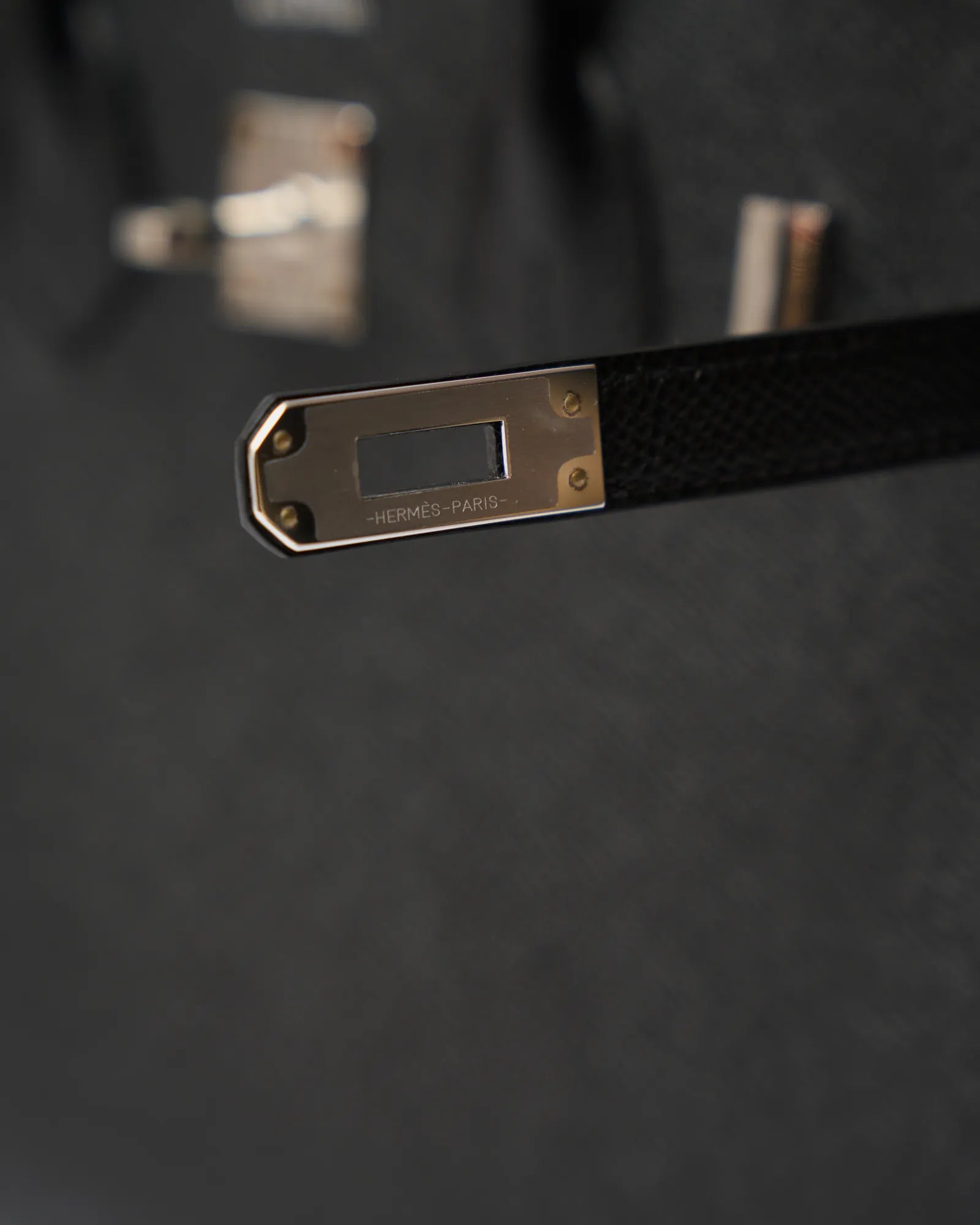 Hermès Birkin Sellier 25 Black Epsom PHW
