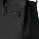 Hermès Birkin Sellier 25 Black Epsom PHW