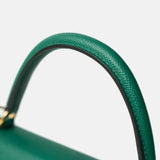 Hermès Mini Kelly 20 Malachite Epsom GHW
