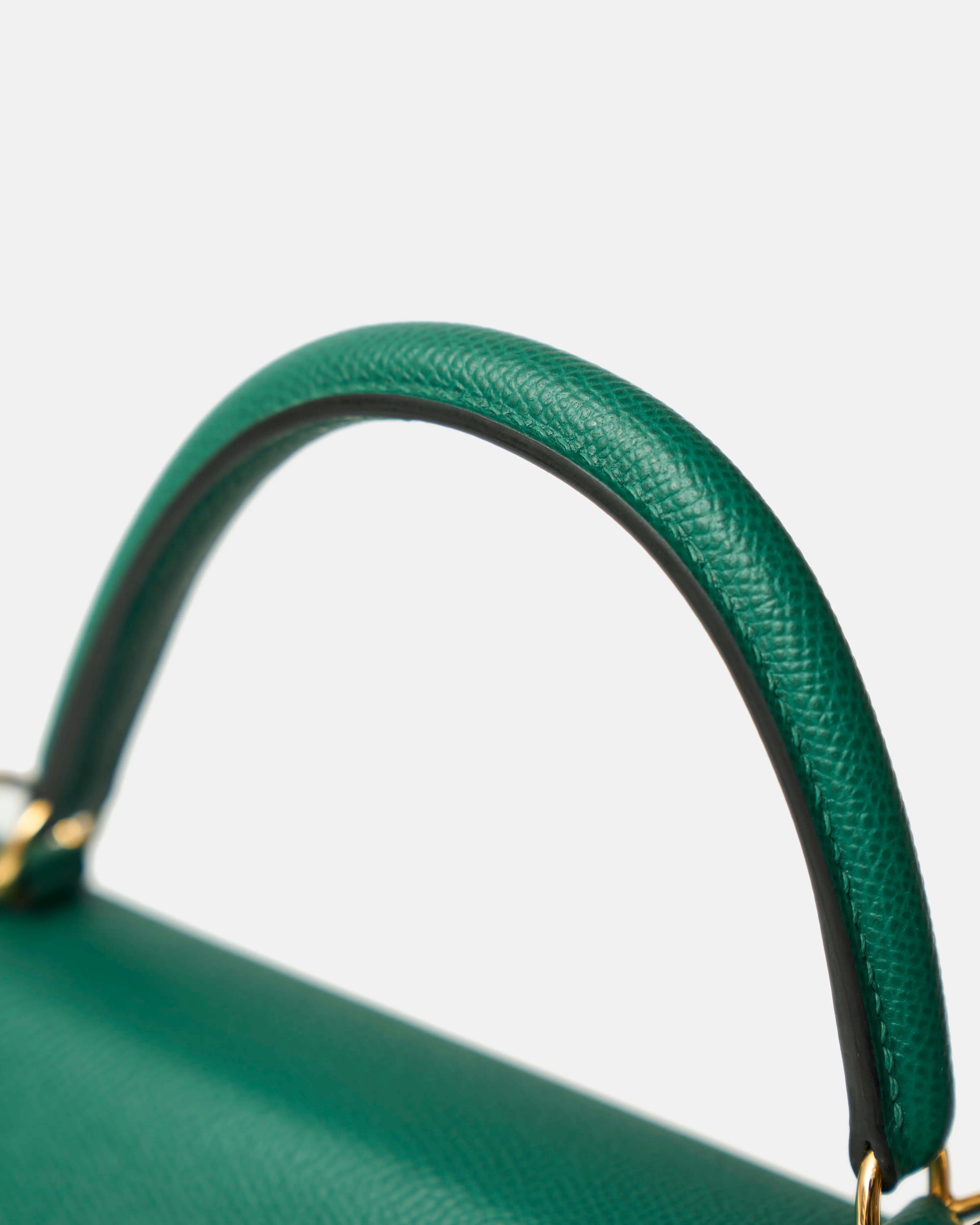 Hermès Mini Kelly 20 Malachite Epsom GHW