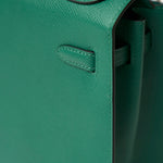 Hermès Mini Kelly 20 Malachite Epsom GHW