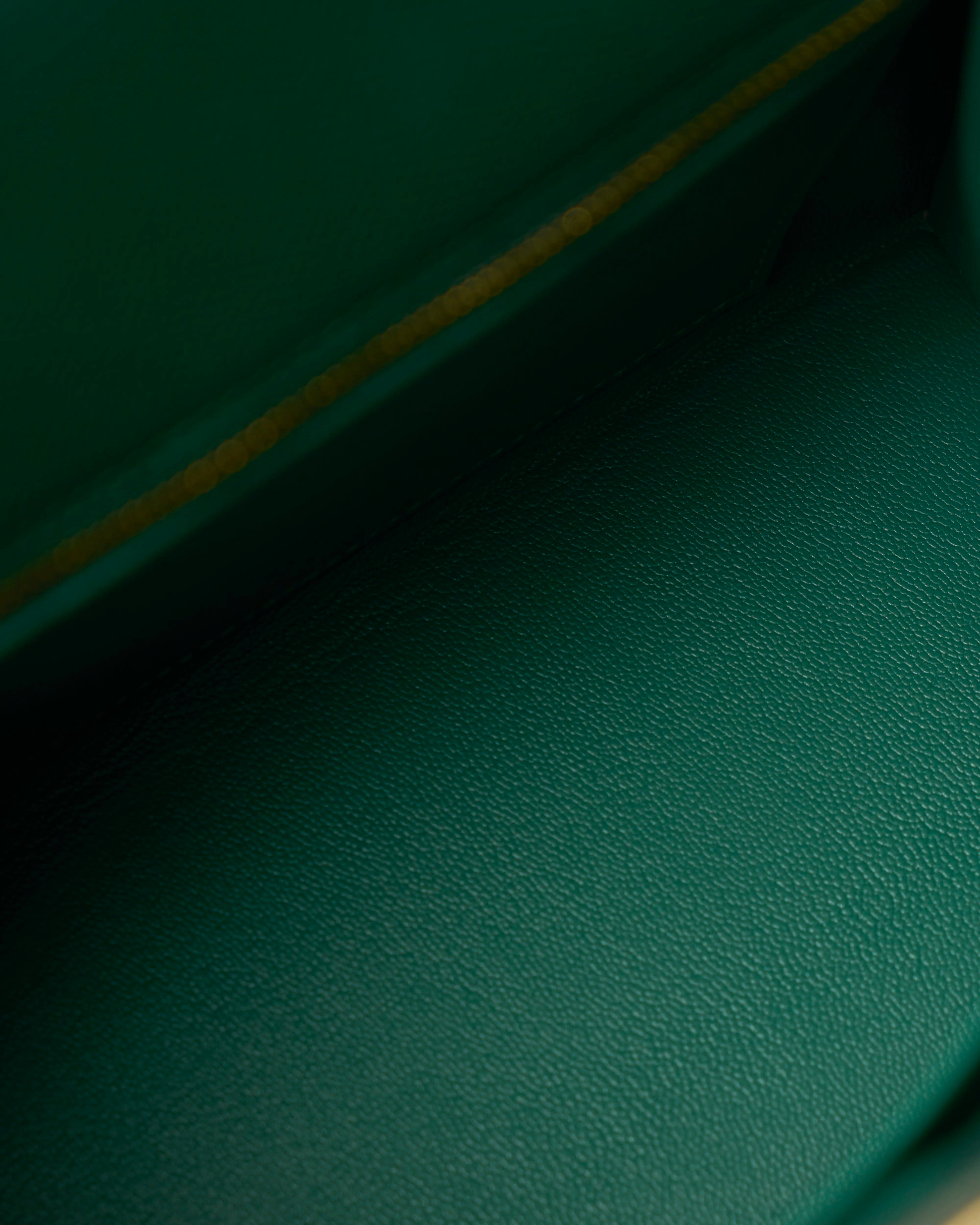 Hermès Mini Kelly 20 Malachite Epsom GHW