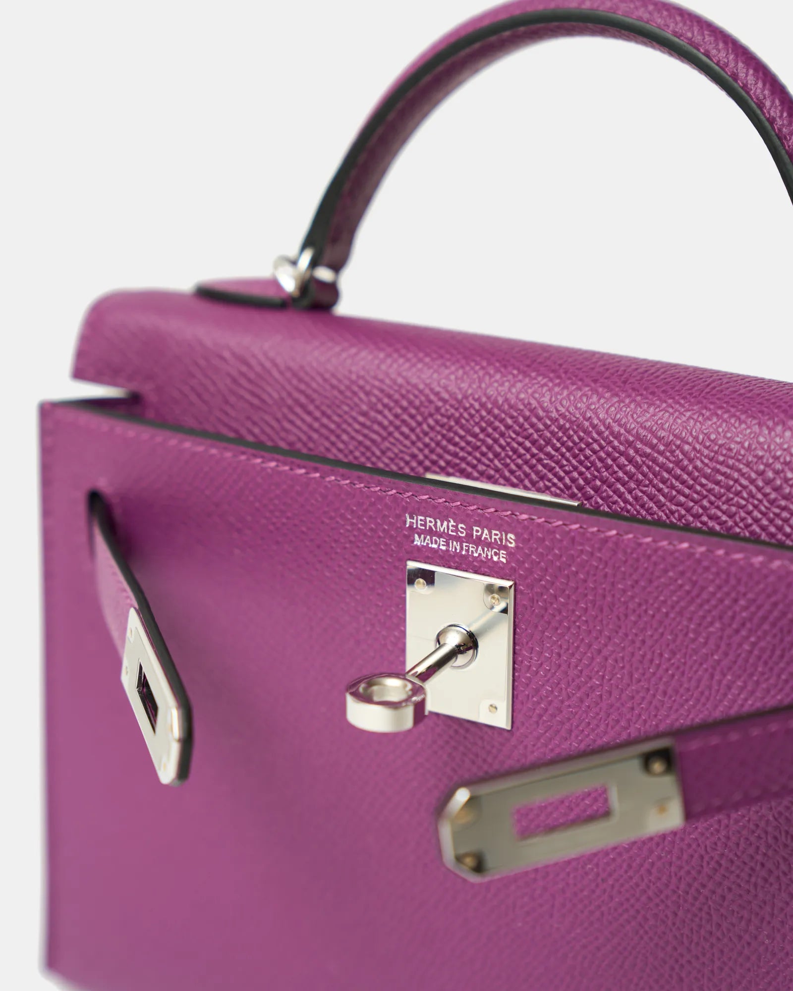 Hermès Mini Kelly 20 Anemone Epsom PHW