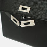 Hermès Mini Kelly 20 Black Epsom PHW