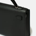 Hermès Mini Kelly 20 Black Epsom PHW