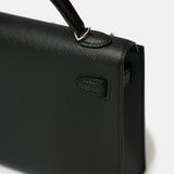 Hermès Mini Kelly 20 Black Epsom PHW