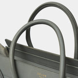 Celine Grey Mini Luggage Handbag
