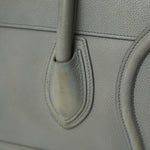Celine Grey Mini Luggage Handbag