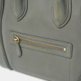 Celine Grey Mini Luggage Handbag